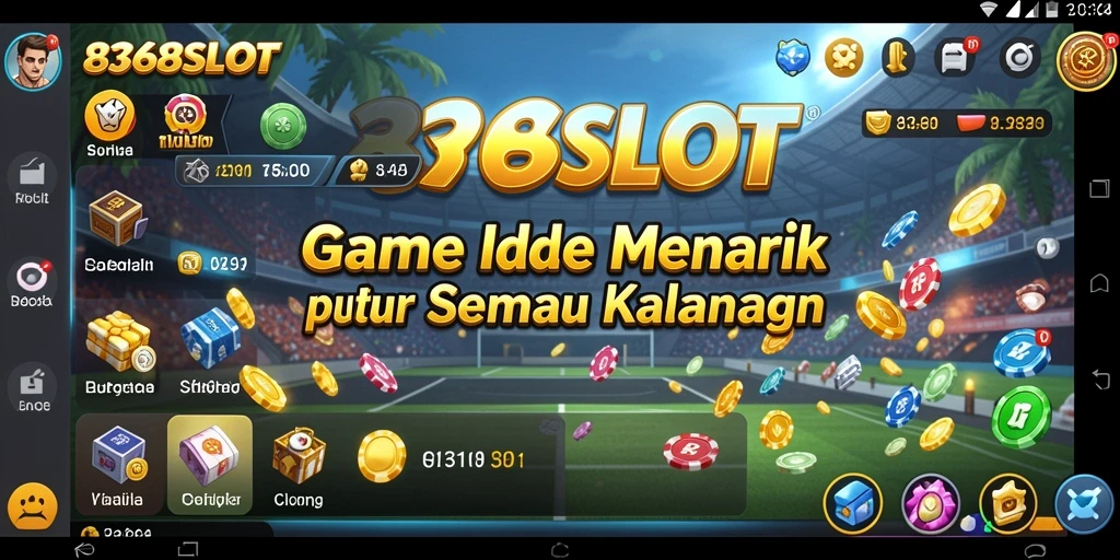 Tampilan gameplay 8368SLOT yang menarik dan dinamis.