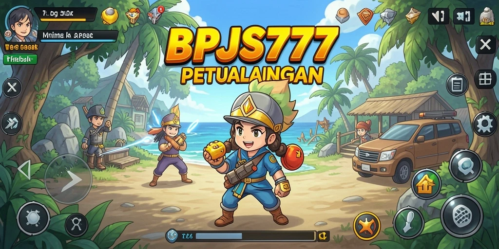 Gameplay seru di BPJS777 dengan karakter anime favorit.