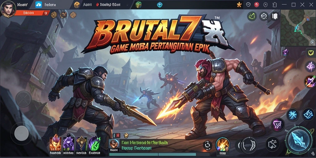 Tangkap aksi seru dalam gameplay BRUTAL77 yang menegangkan.