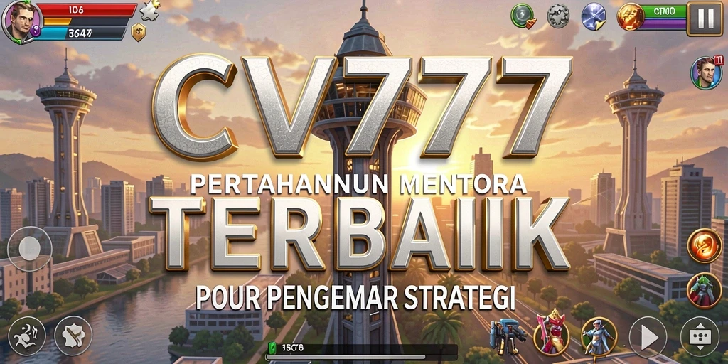 Tangkapan layar gameplay CV777 menampilkan aksi Tower Defense yang mendebarkan.