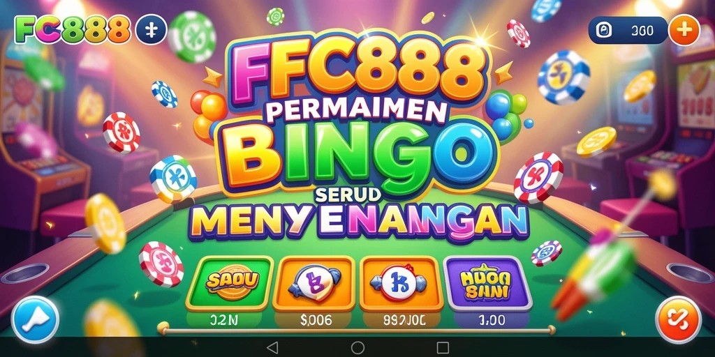 Tampilan gameplay Bingo yang seru di FC888.