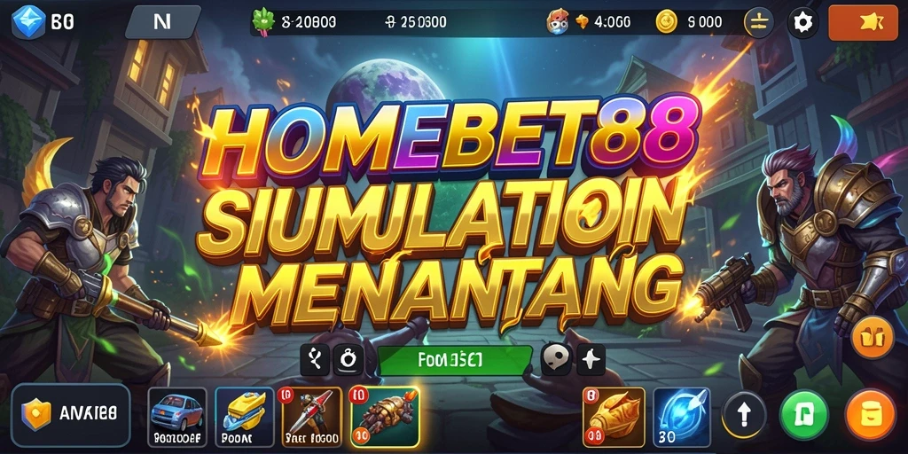Tangkapan layar gameplay HOMEBET88 yang menyenangkan dan interaktif.