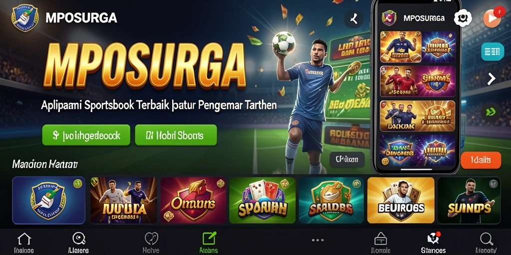 Tampilan antarmuka MPOSURGA yang menarik dan mudah digunakan.