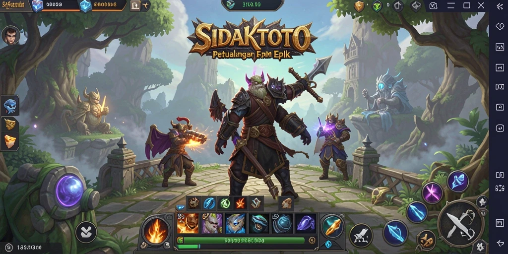 Gambaran gameplay menarik <strong>SIDAKTOTO</strong> di dunia MMORPG.
