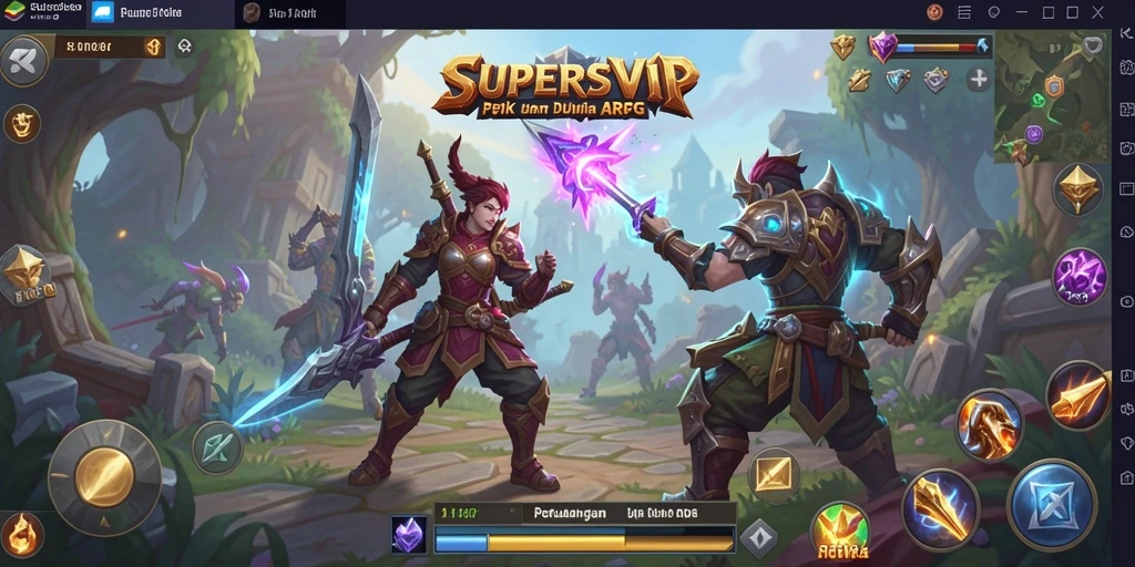 Gameplay seru dalam dunia petualangan ARPG yang menakjubkan.