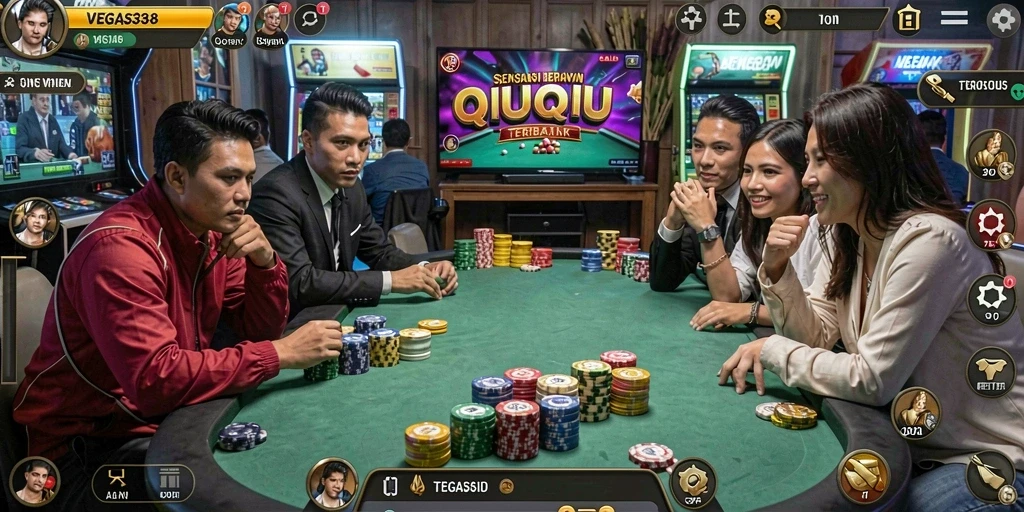 Gameplay seru QiuQiu di VEGAS338 yang menyenangkan.