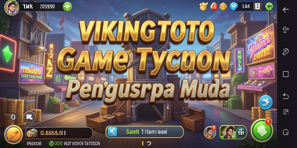 Tampilan gameplay <strong>VIKINGTOTO</strong> yang menarik dengan fitur Tycoon yang inovatif.