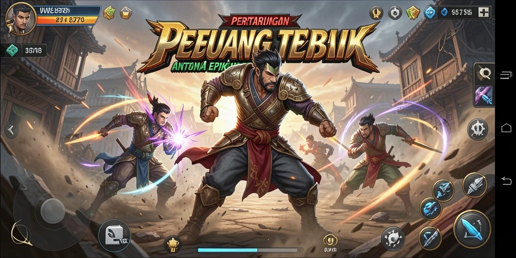 Gameplay seru WE878 dengan pertarungan yang mendebarkan.